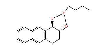 trans-1,2,3,4-Tetrahydroanthracene-1,2-diol butylboronate